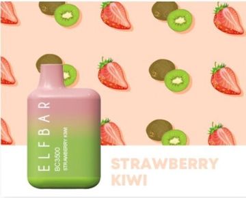 Купить Одноразовый Pod Elf bar BC3000 - Strawberry Kiwi (3000 затяжек)