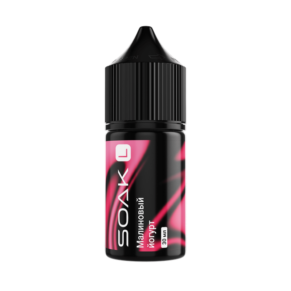 Купить Жидкость Soak L Salt 30 мл - Малиновый Йогурт 20 мг
