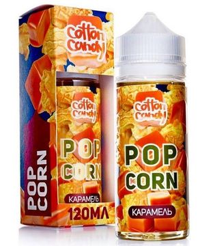 Купить Жижа Cotton Candy Popcorn - Карамель 120 мл
