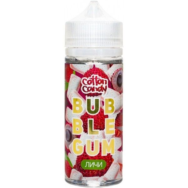 Купить Жижа Cotton Candy Bubblegum - Личи 120 мл