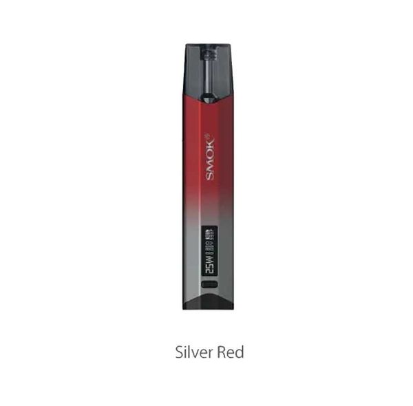 Купить Набор SMOK Nfix 700mAh Pod Kit Silver Red (Стальной+Красный)