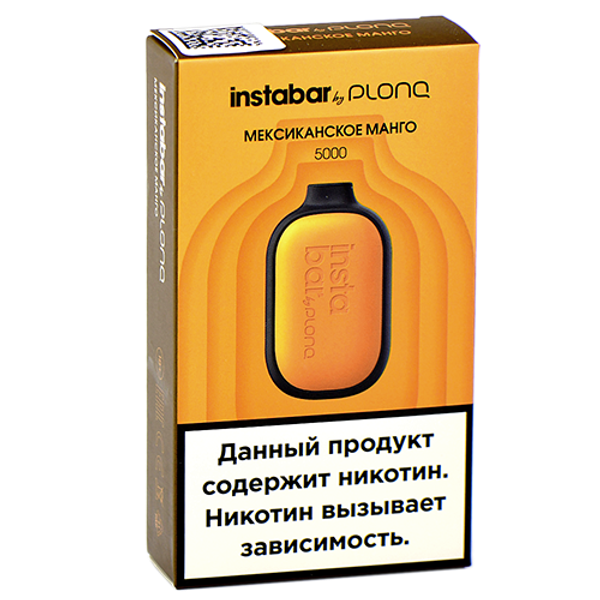 Купить Одноразовый Pod Plonq instaBar - Мексиканское Манго (5000 затяжек)