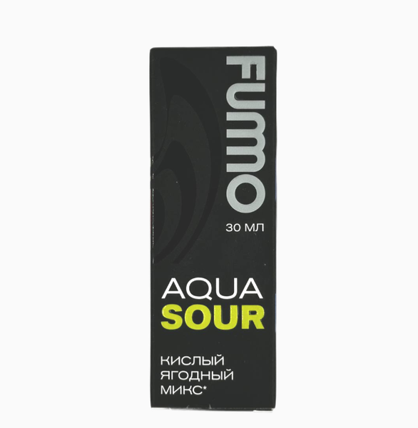 Купить Жидкость Fummo Aqua Sour Salt 30 мл - Кислый Ягодный Микс (20 мг)