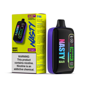 Купить Одноразовый Pod Nasty D16Ki - Berry Grape (16000 затяжек)