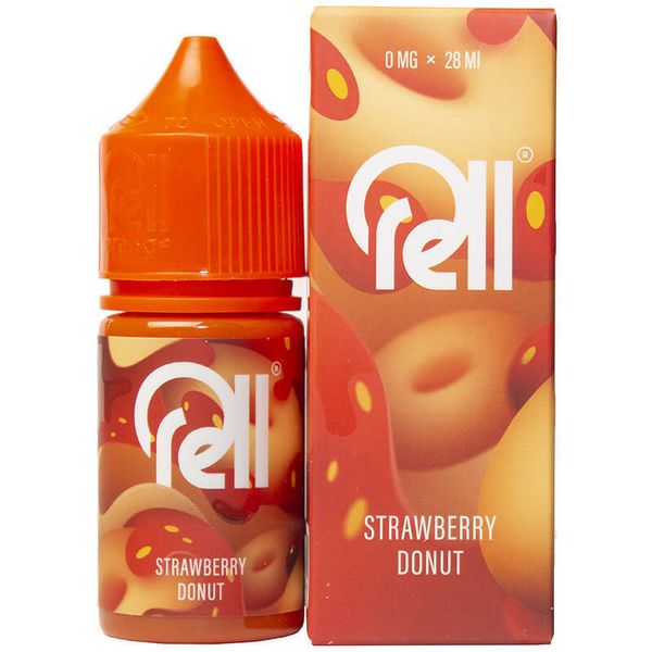 Купить Жидкость Rell Orange Salt 10 мл - Strawberry Donut (18 мг)