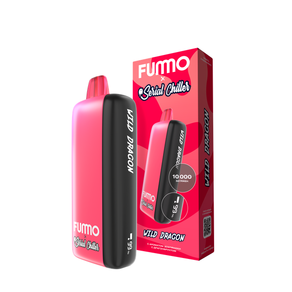 Купить Одноразовый Pod Serial Chiller x Fummo - Wild Dragon (10000 затяжек)