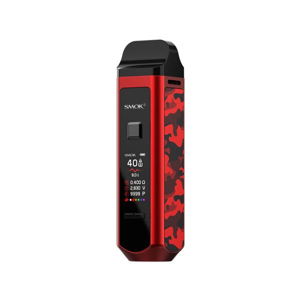 Цена на SMOK RPM40 1500mAh Pod-Mod Kit Red Camo Купить SMOK RPM40 1500mAh Pod-Mod Kit Red Camo