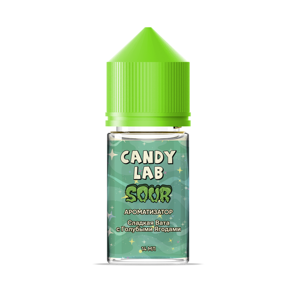 Купить Ароматизатор CandyLab Sour 14 мл - Blue Cotton Razz