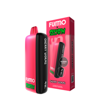 Купить Одноразовый Pod Slurm x Fummo - Cherry Worms (10000 затяжек)
