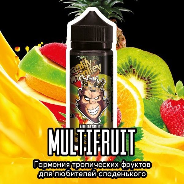 Купить Жидкость Frankly Monkey Black Edition - Multifruit
