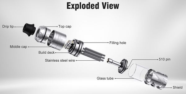 Купить Бак Vapefly Brunhilde 103 RTA