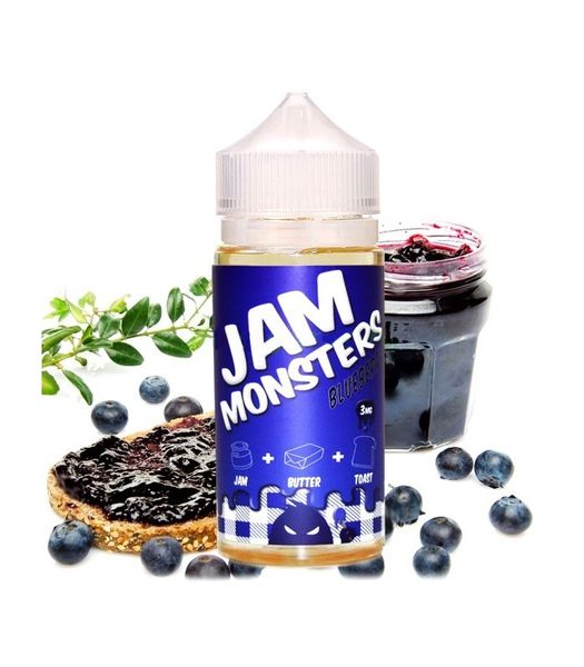 Купить Жижа JAM MONSTERS - Blueberry (120ml)