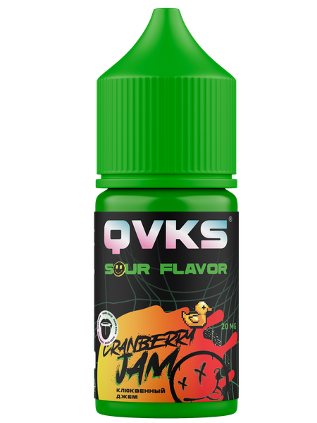 Купить Ароматизатор QVKS Sour 13мл - Клюквенный Джем