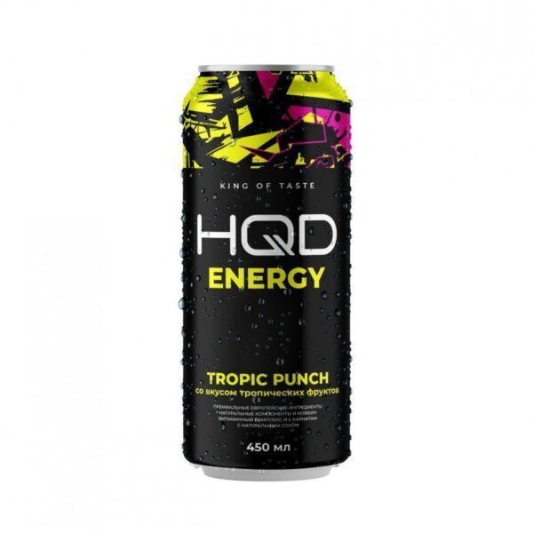 Купить Напиток HQD Energy - Tropic Punch 450 мл