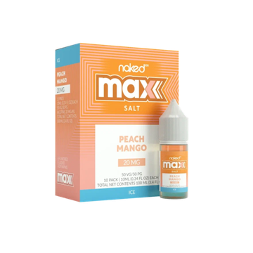 Купить Жидкость Naked Max Salt - Ice Peach Mango 10 мл
