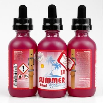 Купить Жидкость Dinner Lady Summer Holidays Strawberry Bikini