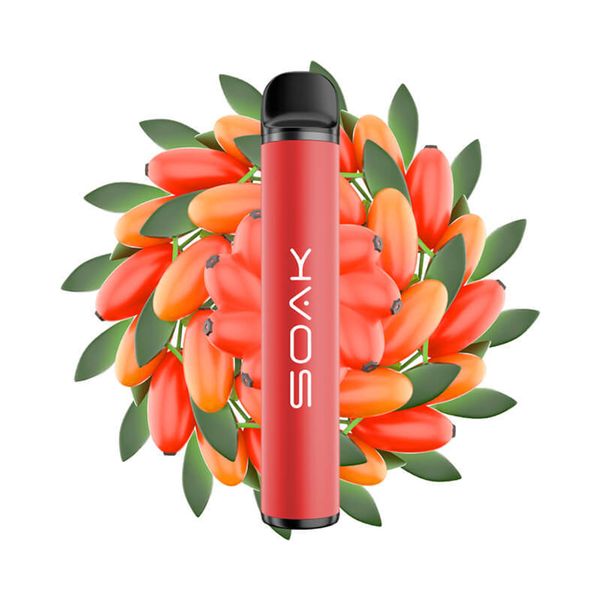 Купить Одноразовый Pod Soak X - Barberry (1500 затяжек)