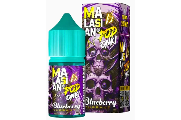 Купить Malasian X Podonki V2 Salt 30 мл - Blueberry Currant (strong)