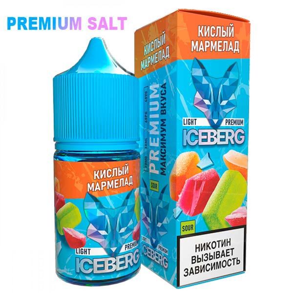 Купить Жидкость Iceberg Ice Legend Salt - Кислый Мармелад 30 мл