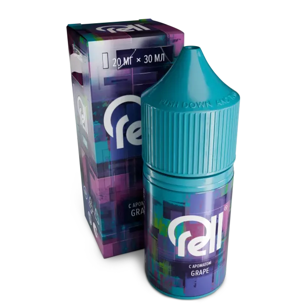 Купить Жидкость Rell Azure Salt 30 мл - Grape (20 мг)