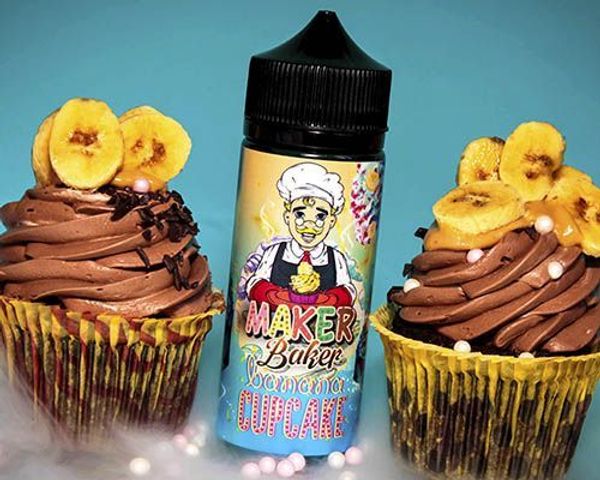 Купить Жижа MAKER BAKER - Banana Cupcake 120 мл