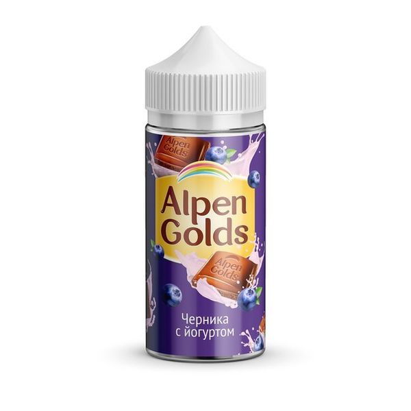 Купить Жидкость Alpen Golds - Черника с йогуртом 100 мл