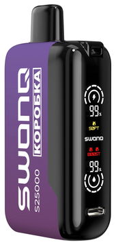 Купить Одноразовый Pod Swonq S25000 - Ежевика (25000 затяжек)
