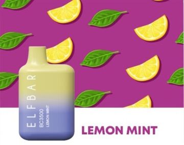 Купить Одноразовый Pod Elf bar BC3000 - Lemon Mint (3000 затяжек)