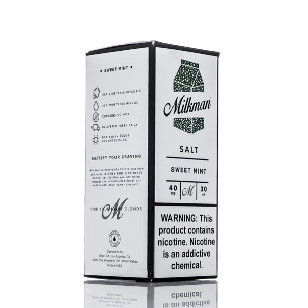 Купить Жидкость The Milkman Salt Сладкая, мятная жвачка