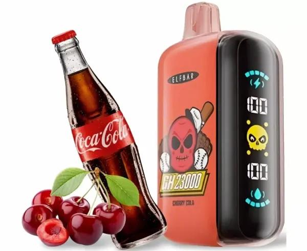 Купить Одноразовый Pod Elf Bar GH23000 - Cherry Cola (23000 затяжек)