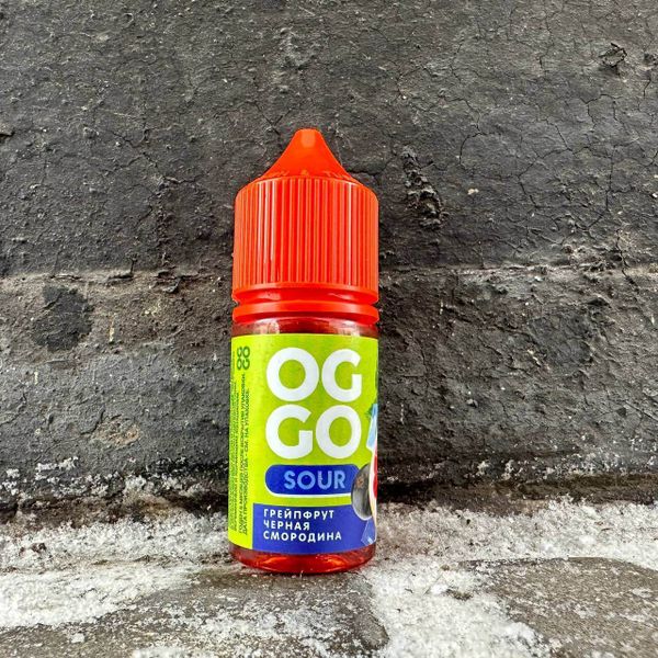 Купить Жидкость OGGO Sour Salt - Грейпфрут Черная Смородина 30 мл