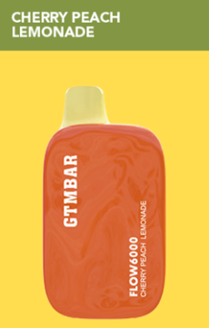 Купить Одноразовый Pod GTM Bar Flow - Cherry Peach Lemonade (6000 затяжек)