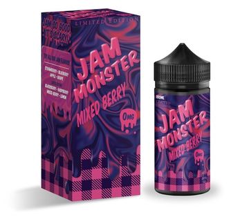 Купить Жидкость JAM MONSTER Original - Mixed Berry (100ml)