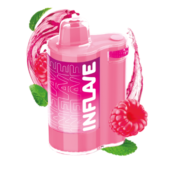 Купить Одноразовый Pod Inflave Spin - Малиновый Лимонад (8000 затяжек)