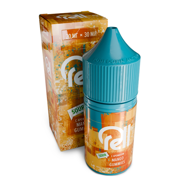 Купить Жидкость Rell Azure Salt 30 мл - Sour Mango Gummies (20 мг)