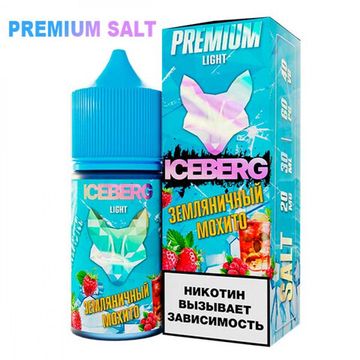 Купить Жидкость Iceberg Ice Legend Salt - Земляничный Мохито 30 мл