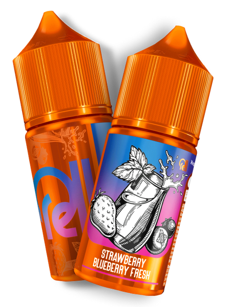 Купить Жижа Rell Orange 28 мл - Strawberry Blueberry Fresh (0 мг)