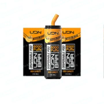 Купить Одноразовый Pod UDN BAR - Banana Melon (6000 затяжек)