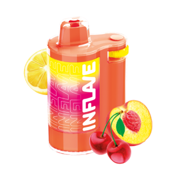 Купить Одноразовый Pod Inflave Spin - Вишня Персик Лимон (8000 затяжек)