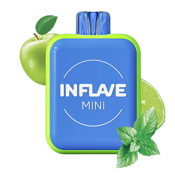 Купить Одноразовый Pod Inflave Mini - Яблоко Лайм Мята (1000 затяжек)