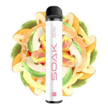 Купить Одноразовый Pod Soak X ZERO - Apple Peach Bonbon (1500 затяжек)