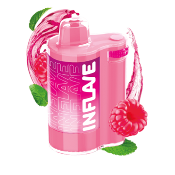 Купить Одноразовый Pod Inflave Spin - Малиновый Лимонад (8000 затяжек)