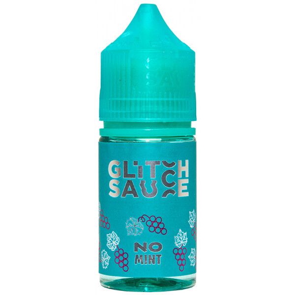 Купить Жидкость Glitch Sauce No Mint Salt 30 мл - Grape King (20 мг)