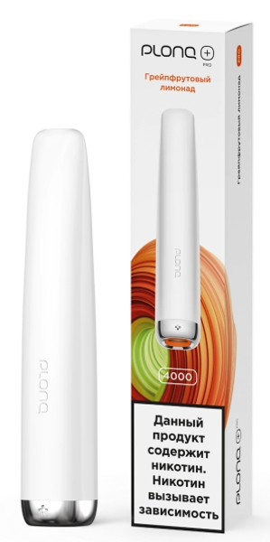 Купить Одноразовый Pod Plonq Plus Pro - Грейпфрутовый лимонад (4000 затяжек)
