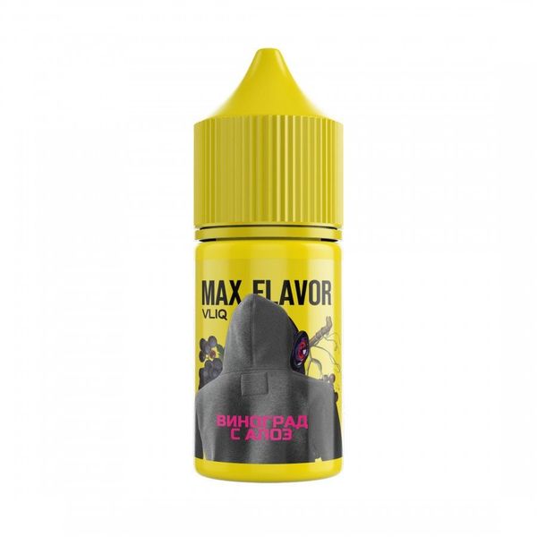 Купить VLIQ Max Flavor 27 мл - Виноград с Алоэ (0 мг)