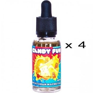Купить Жижа Candy Fun - Фруктовый Мармелад 120 мл (4*30мл)