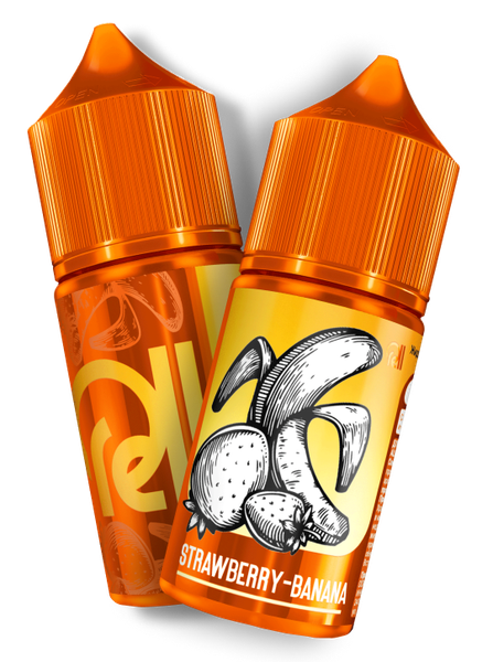 Купить Жидкость Rell Orange 28 мл - Strawberry Banana (0 мг)
