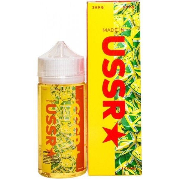 Купить Жидкость MADE IN USSR - Цитрон 100 мл