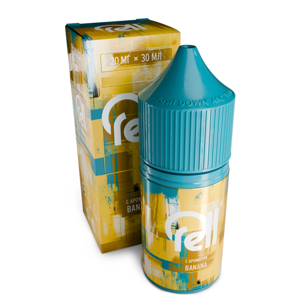 Купить Жидкость Rell Azure Salt 30 мл - Banana (20 мг)