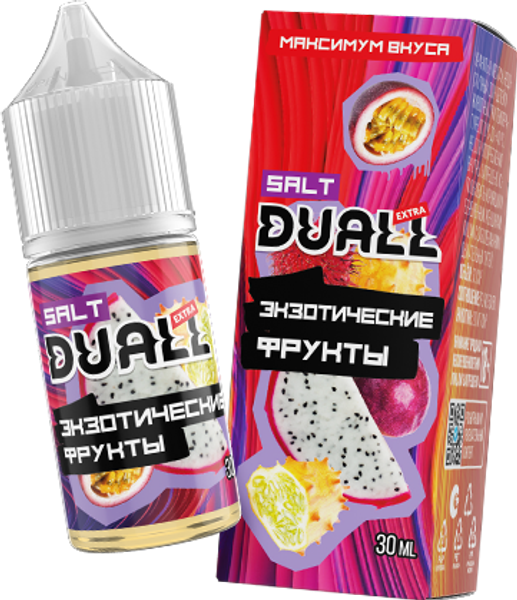 Купить Duall Extra 28 мл - Экзотические Фрукты (0 мг)